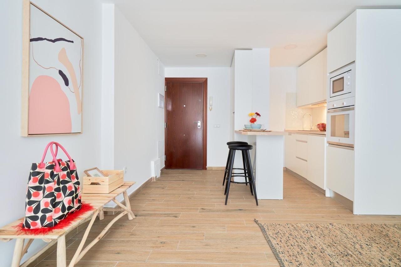 Apartamento En Primera Linea De Playa En La Malagueta Malaga Bagian luar foto